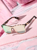 vevolora Riviera Multicolor1 tortoise flat-top mirrored sunglasses