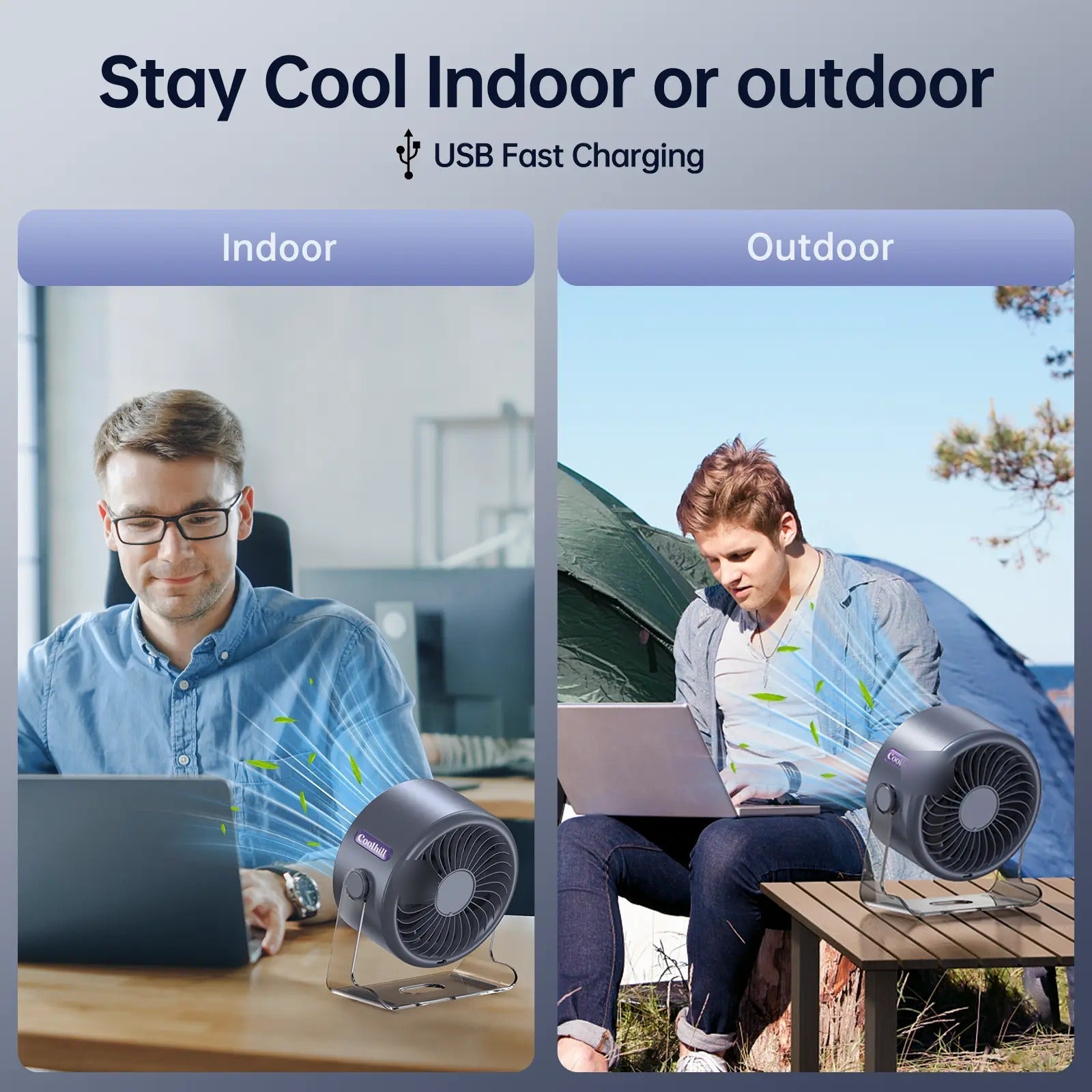 TITEVORA GlacierFlow X1 indoor and covered outdoor tabletop use