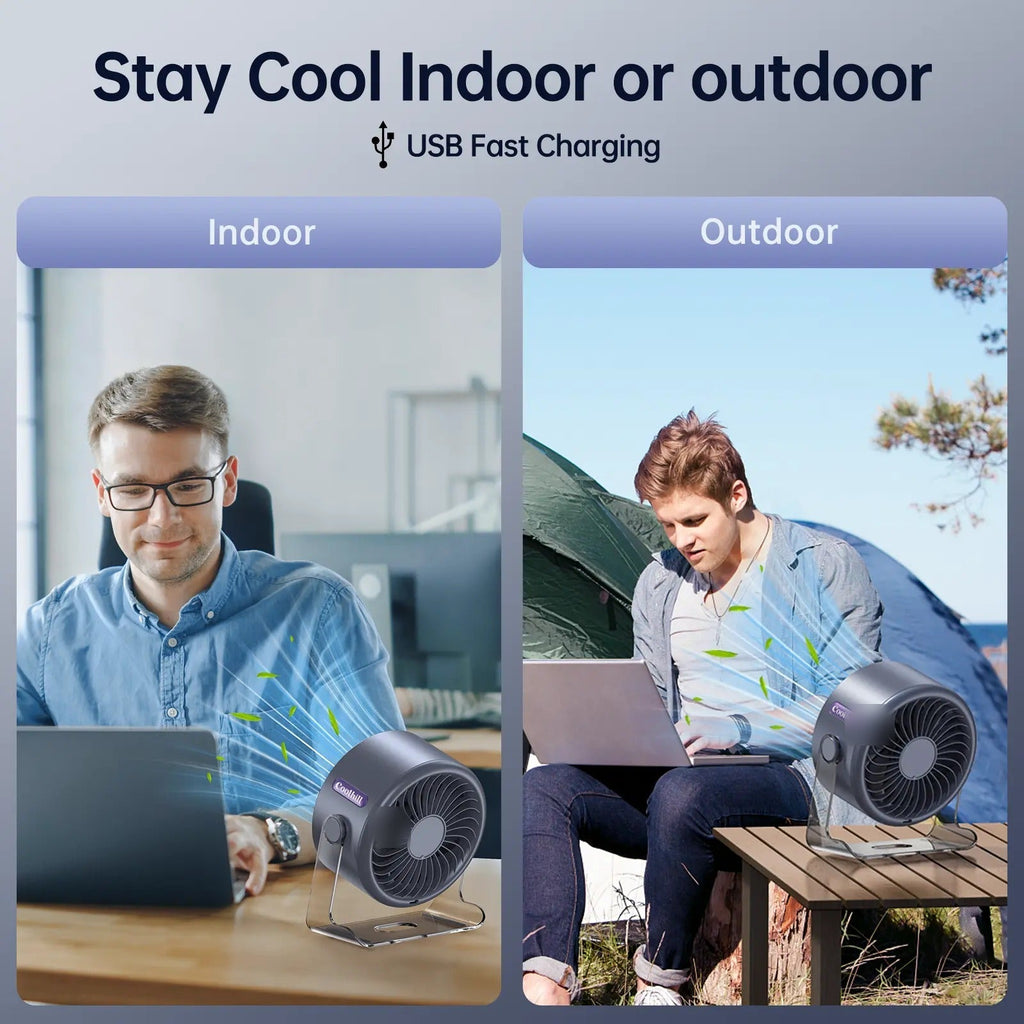 Vevolora GlacierFlow X1 indoor and covered outdoor tabletop use