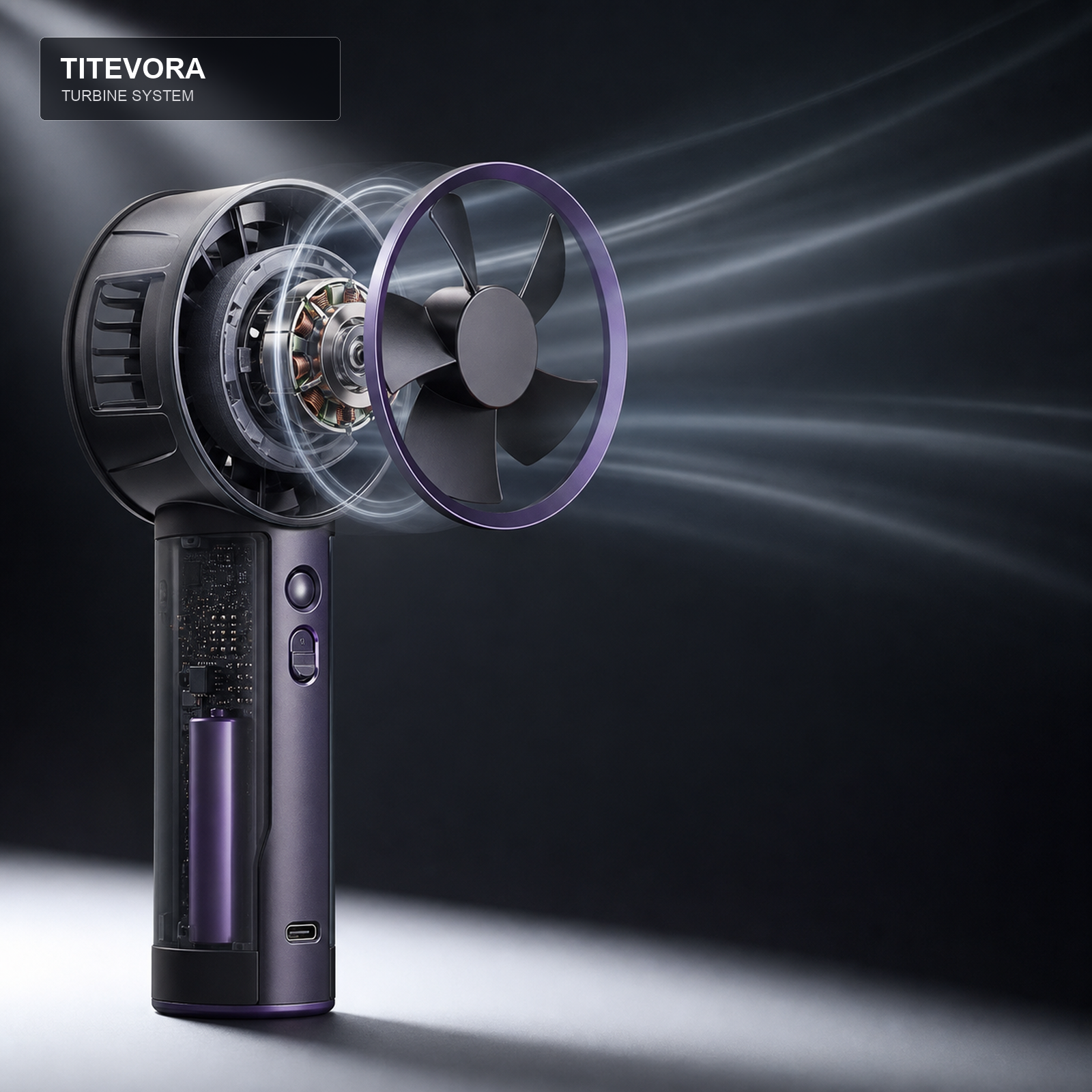 kivevora AeroJet Pro turbine airflow and internal system visual