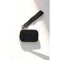 vevolora RFID compact wristlet wallet in Black